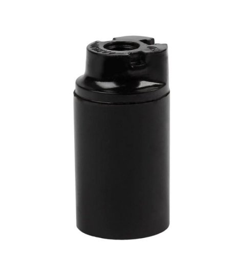 Патрон карболитовый подвесной Smartbuy E14 220В Черный фото Патрон карболитовый подвесной Smartbuy E14 220В Черный картинка